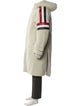 Thom Browne 4-Bar Shearling Parka
