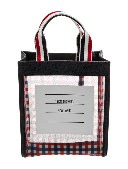 Thom Browne Mesh Top Handle Bag