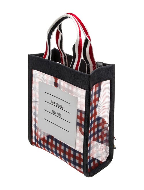 Thom Browne Mesh Top Handle Bag