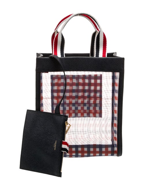 Thom Browne Mesh Top Handle Bag