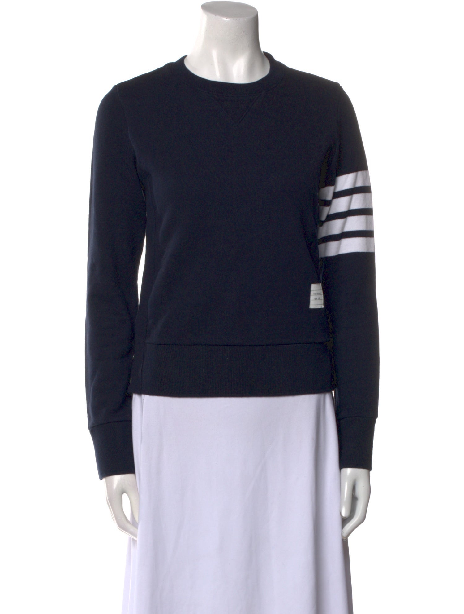 Thom Browne Crew Neck Long Sleeve Sweatshirt