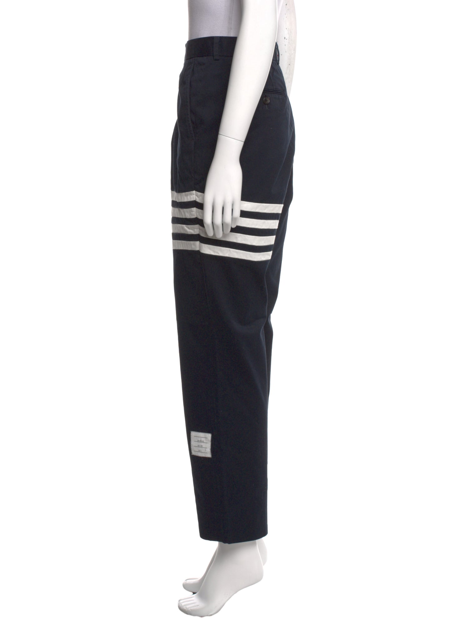 Thom Browne Graphic Print Straight Leg Pants