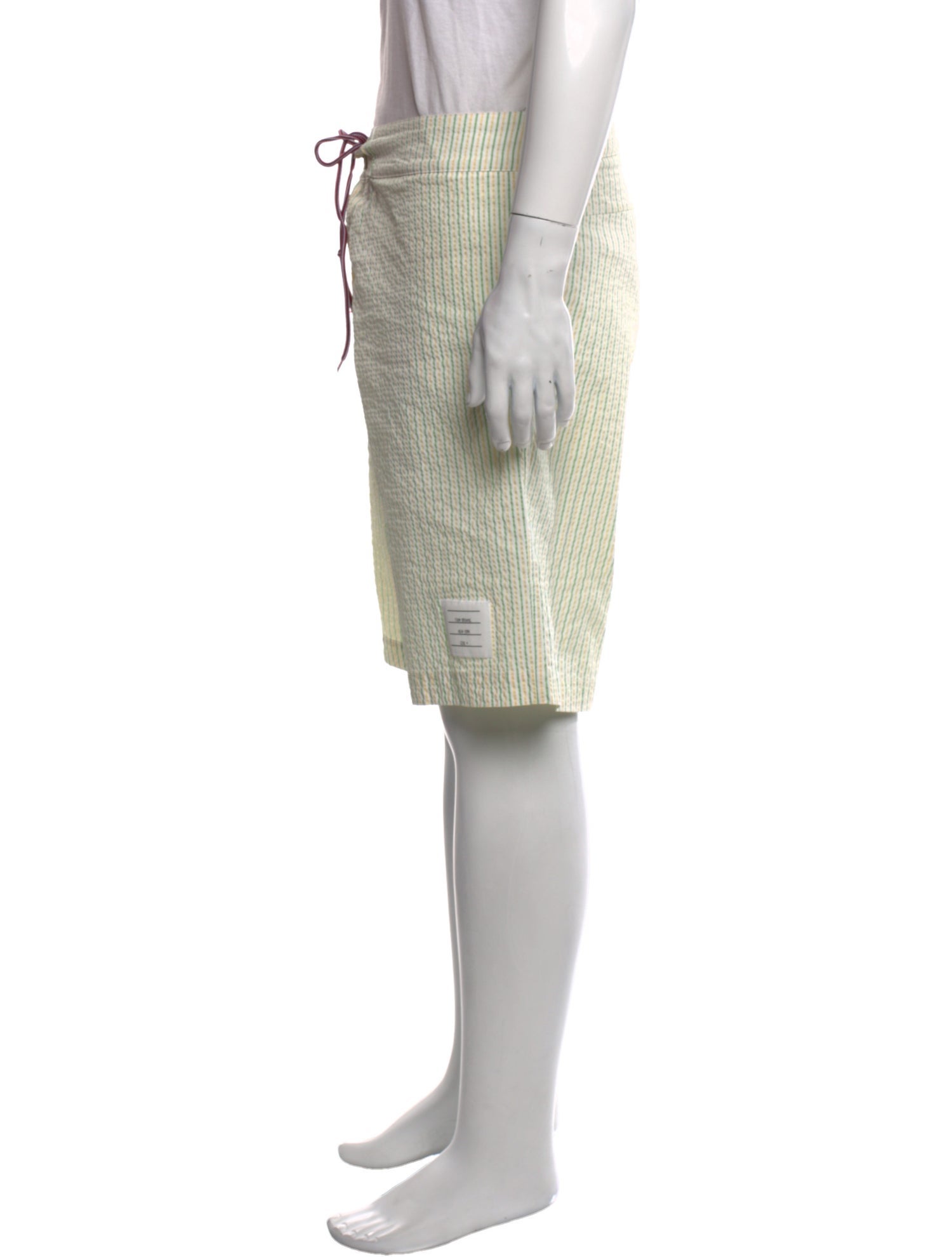 Thom Browne Striped Swim Trunks