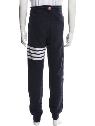Thom Browne 4-Bar Striped Lounge Bottoms