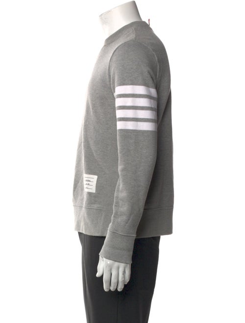 Thom Browne 4-Bar Striped Sweatshirt