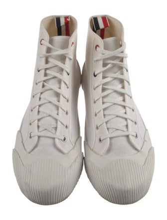 Thom Browne Canvas Printed Sneakers