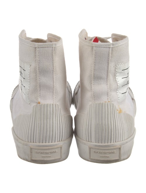 Thom Browne Canvas Printed Sneakers