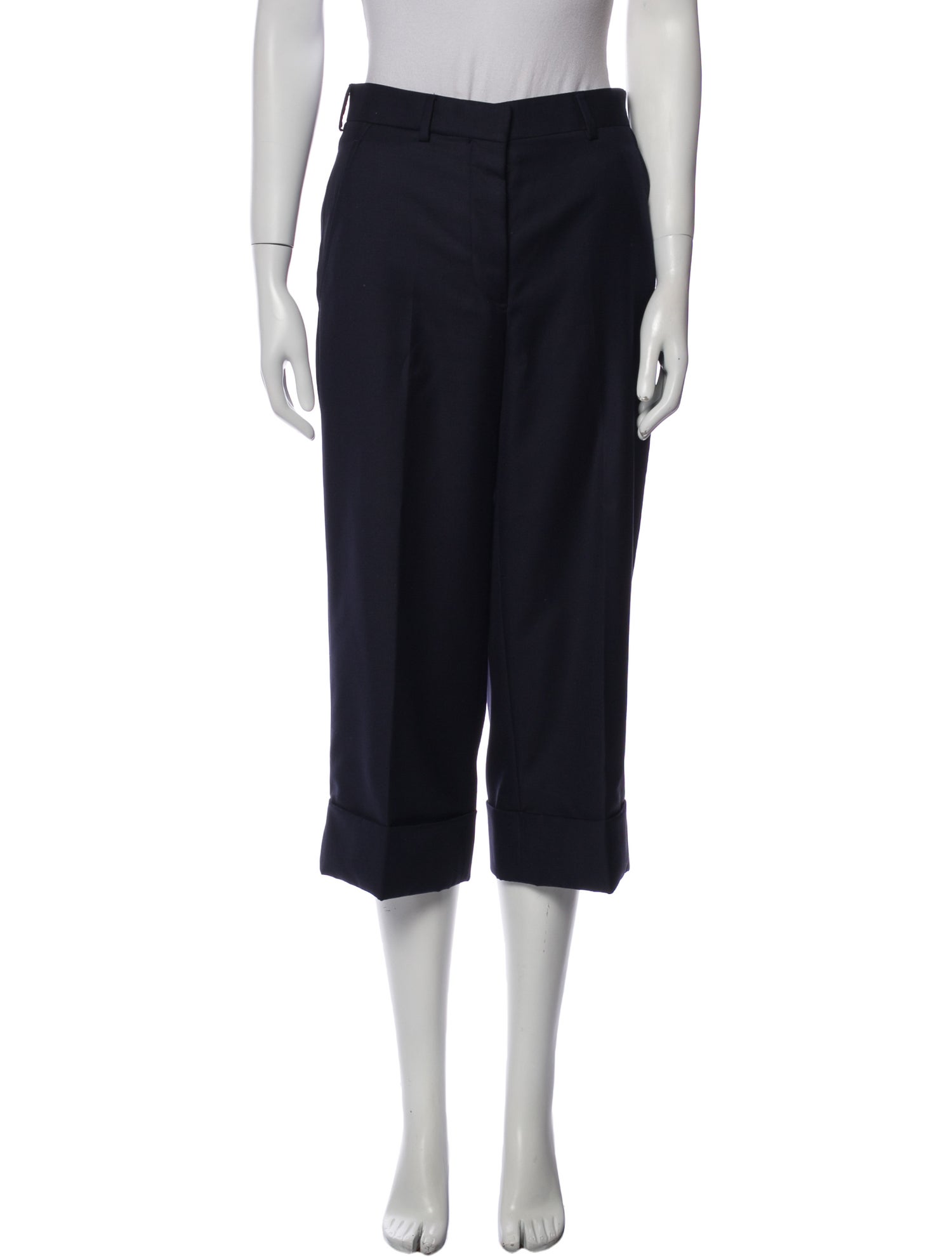 Thom Browne Wool Wide Leg Pants