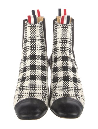 Thom Browne Printed Chelsea Boots