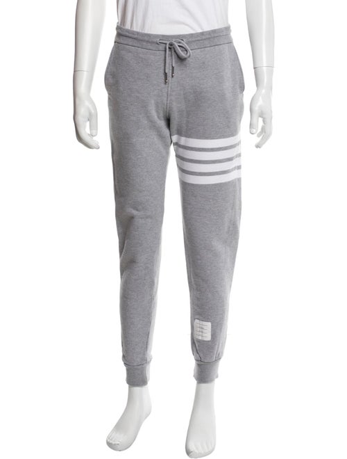 Thom Browne 4-Bar Striped Lounge Bottoms