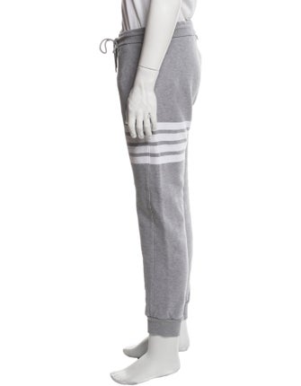 Thom Browne 4-Bar Striped Lounge Bottoms