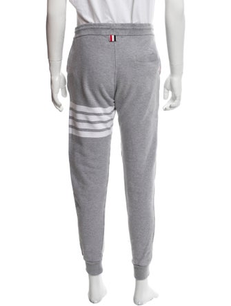 Thom Browne 4-Bar Striped Lounge Bottoms