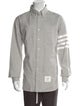 Thom Browne 4 Bar Stripe Long Sleeve Shirt