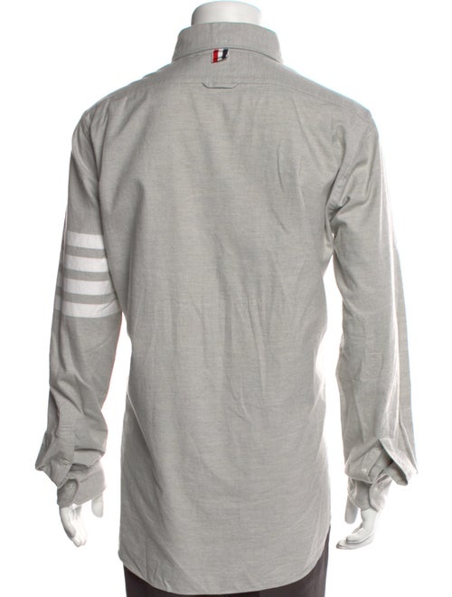 Thom Browne 4 Bar Stripe Long Sleeve Shirt