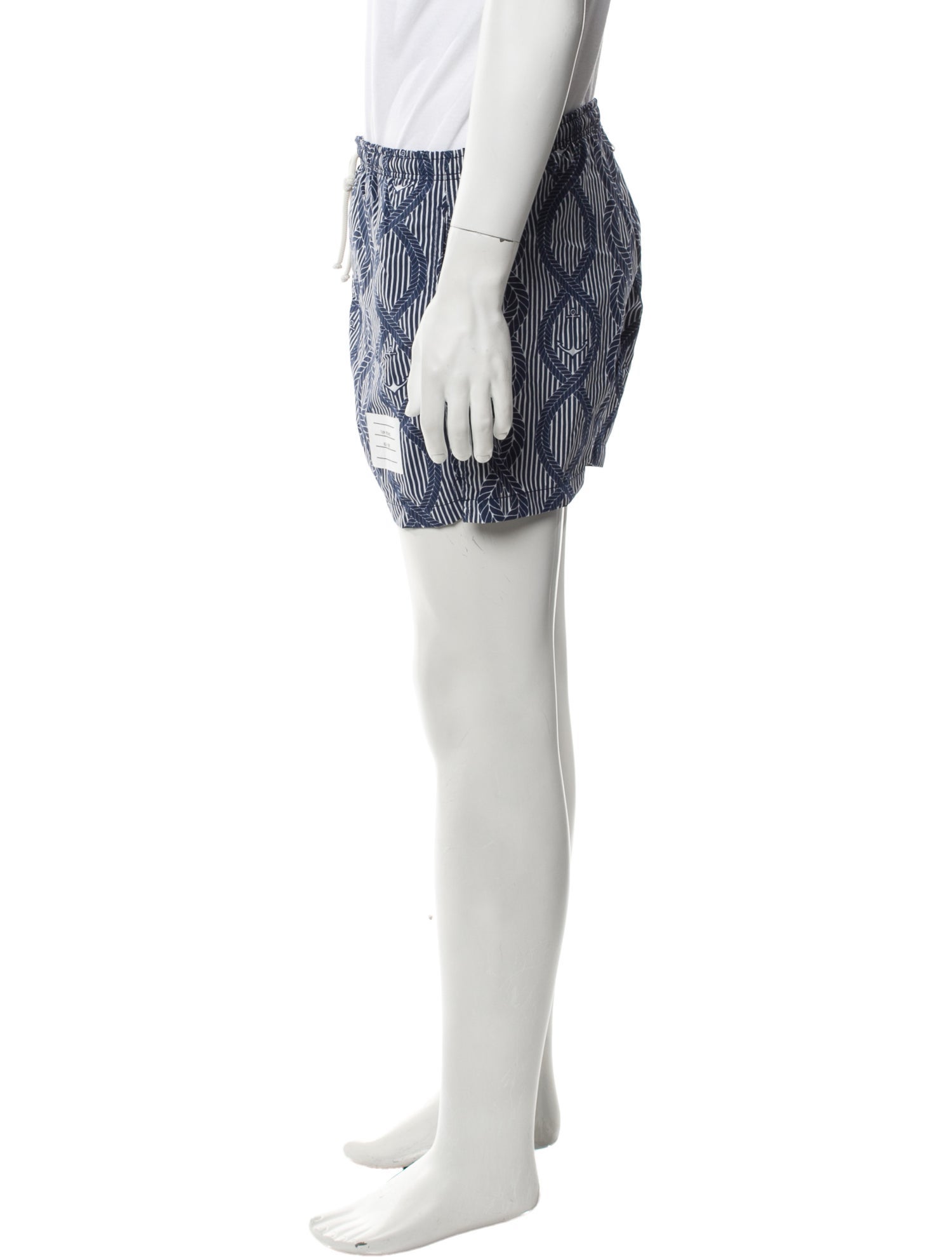 Thom Browne Graphic Print Swim Trunks