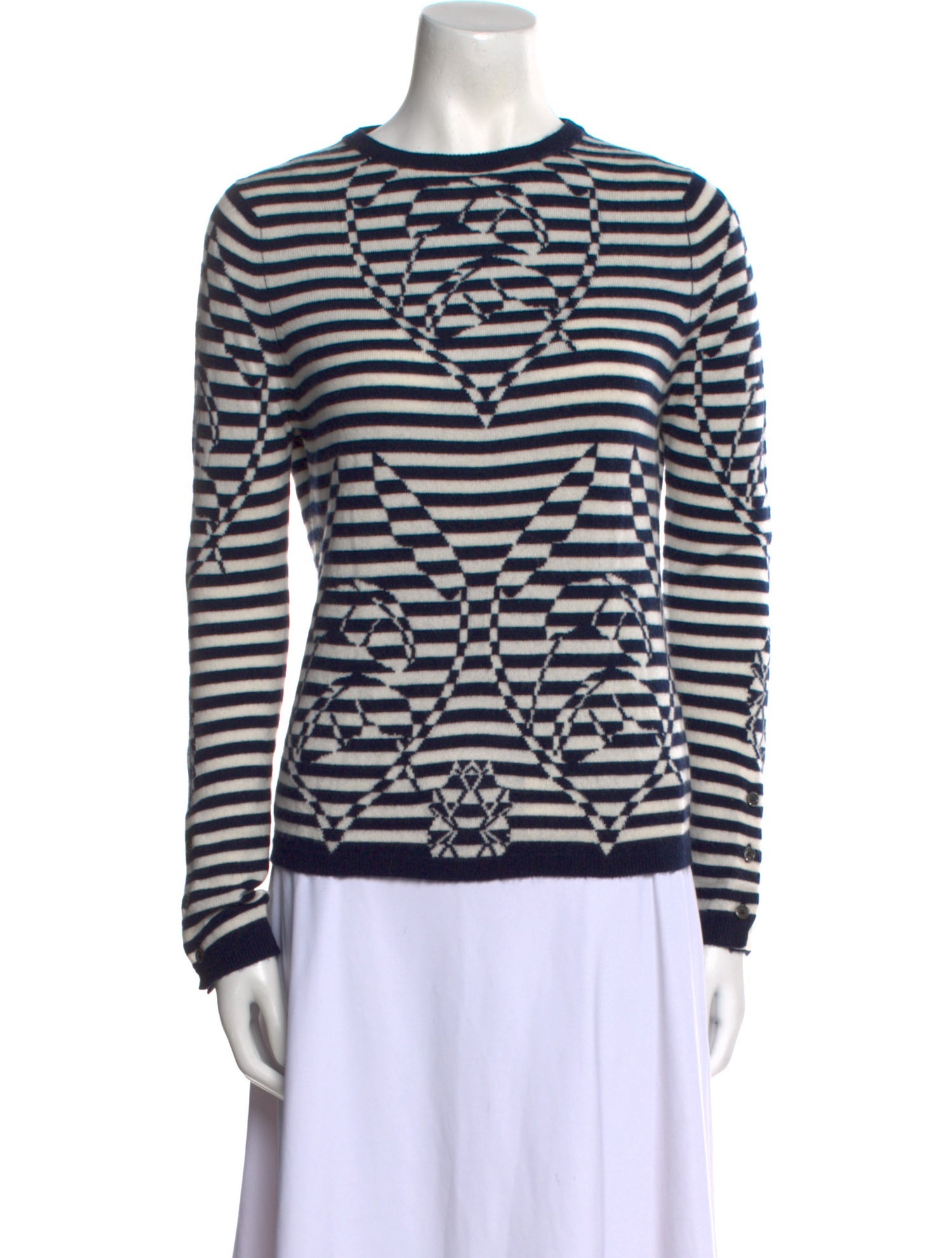 Thom Browne Striped Cashmere Sweater