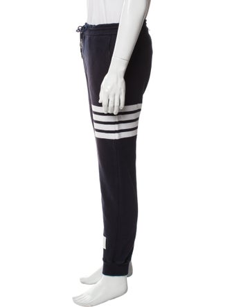 Thom Browne 4-Bar Striped Lounge Bottoms