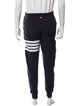 Thom Browne 4-Bar Striped Lounge Bottoms