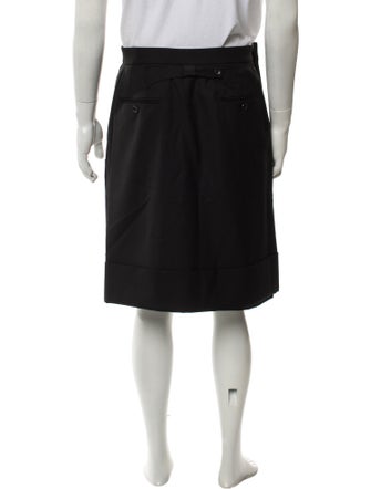 Thom Browne Wool Jogger Shorts