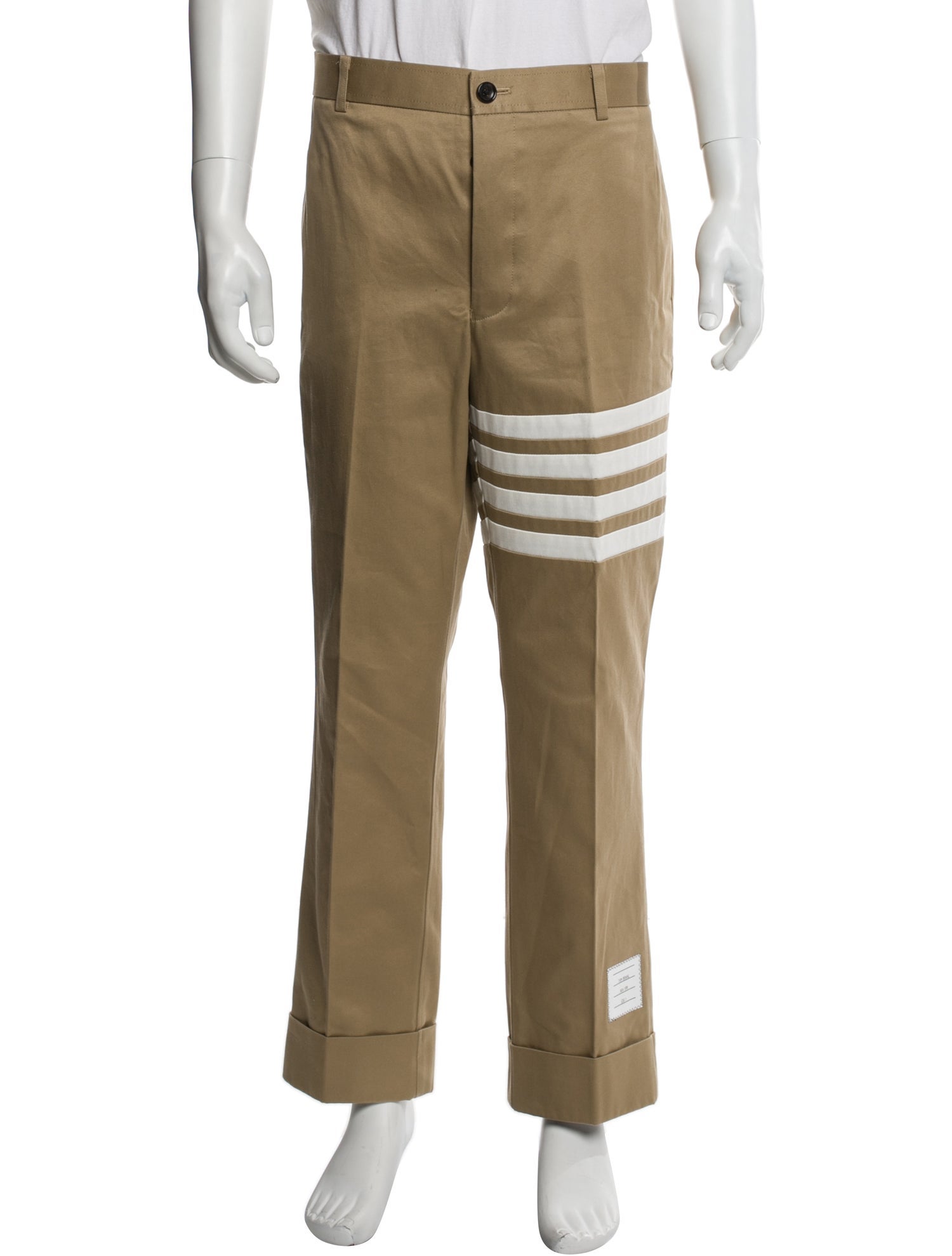 Thom Browne 4-Bar Chinos