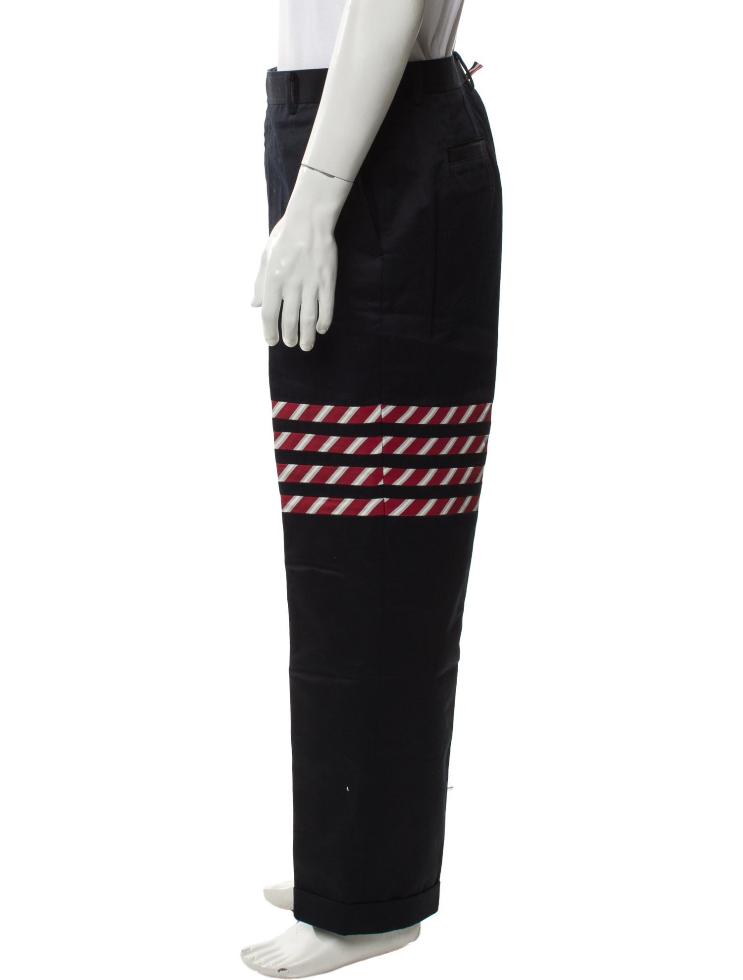 Thom Browne Graphic Print Pants