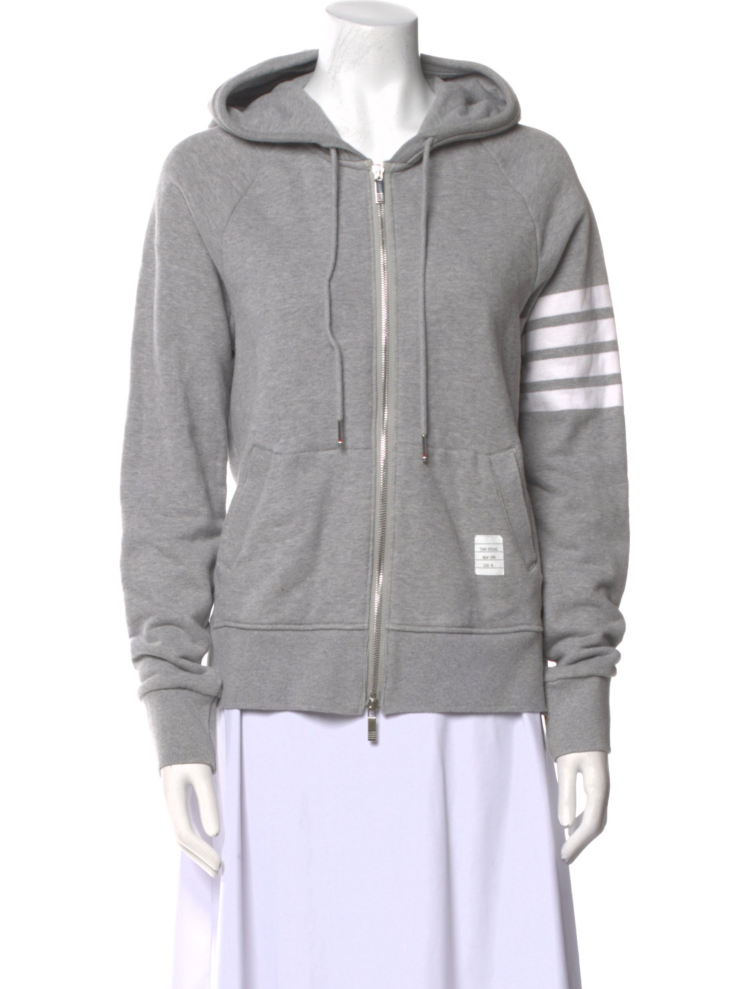 Thom Browne 4 Bar Stripe Crew Neck Sweatshirt
