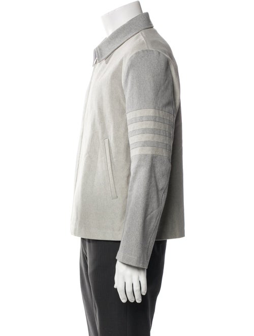 Thom Browne 4-Bar Denim Jacket