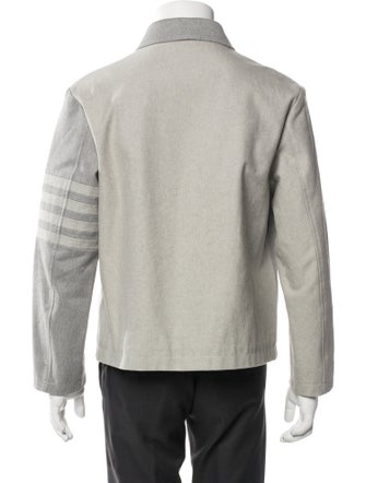 Thom Browne 4-Bar Denim Jacket