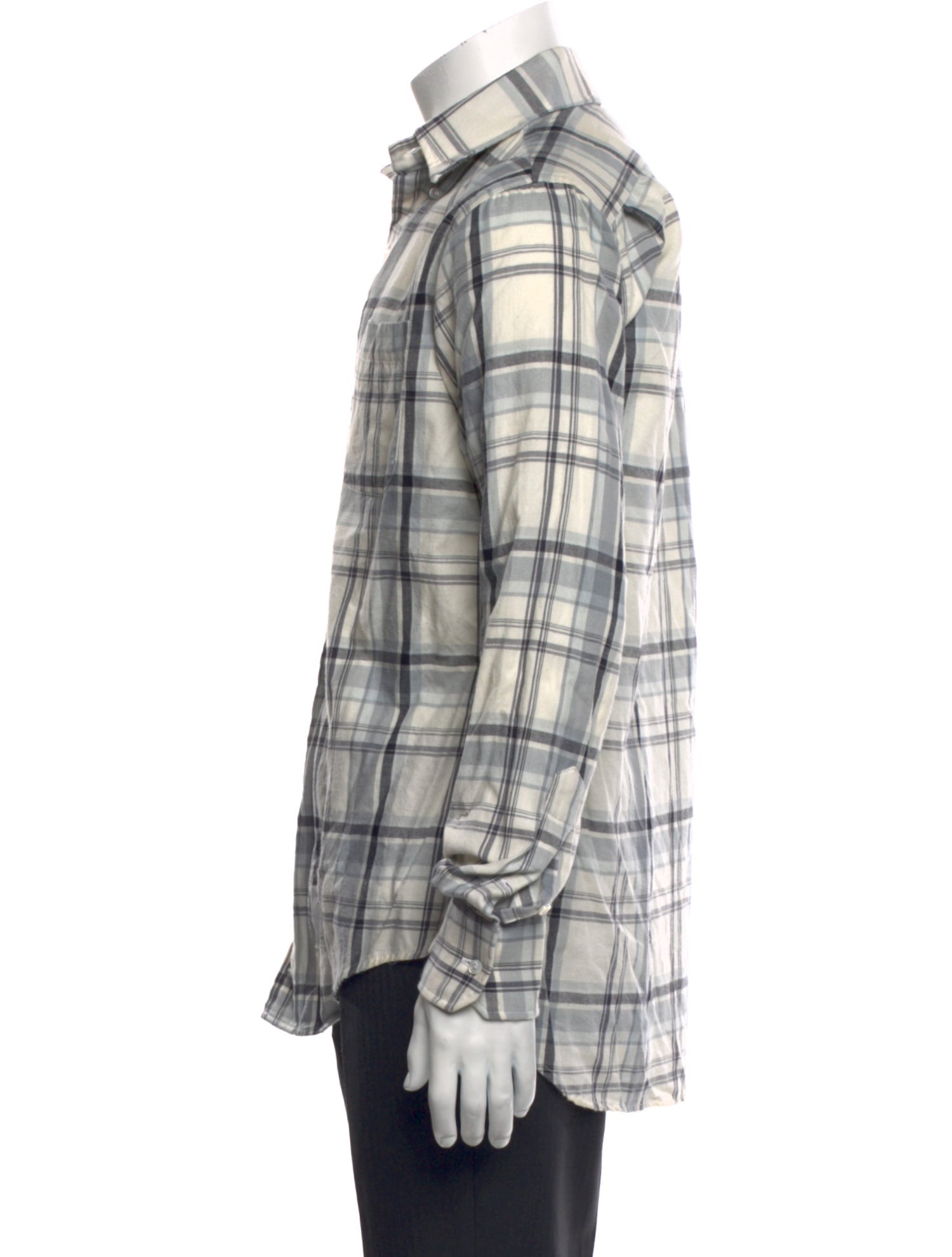 Thom Browne 2008 Plaid Print Shirt