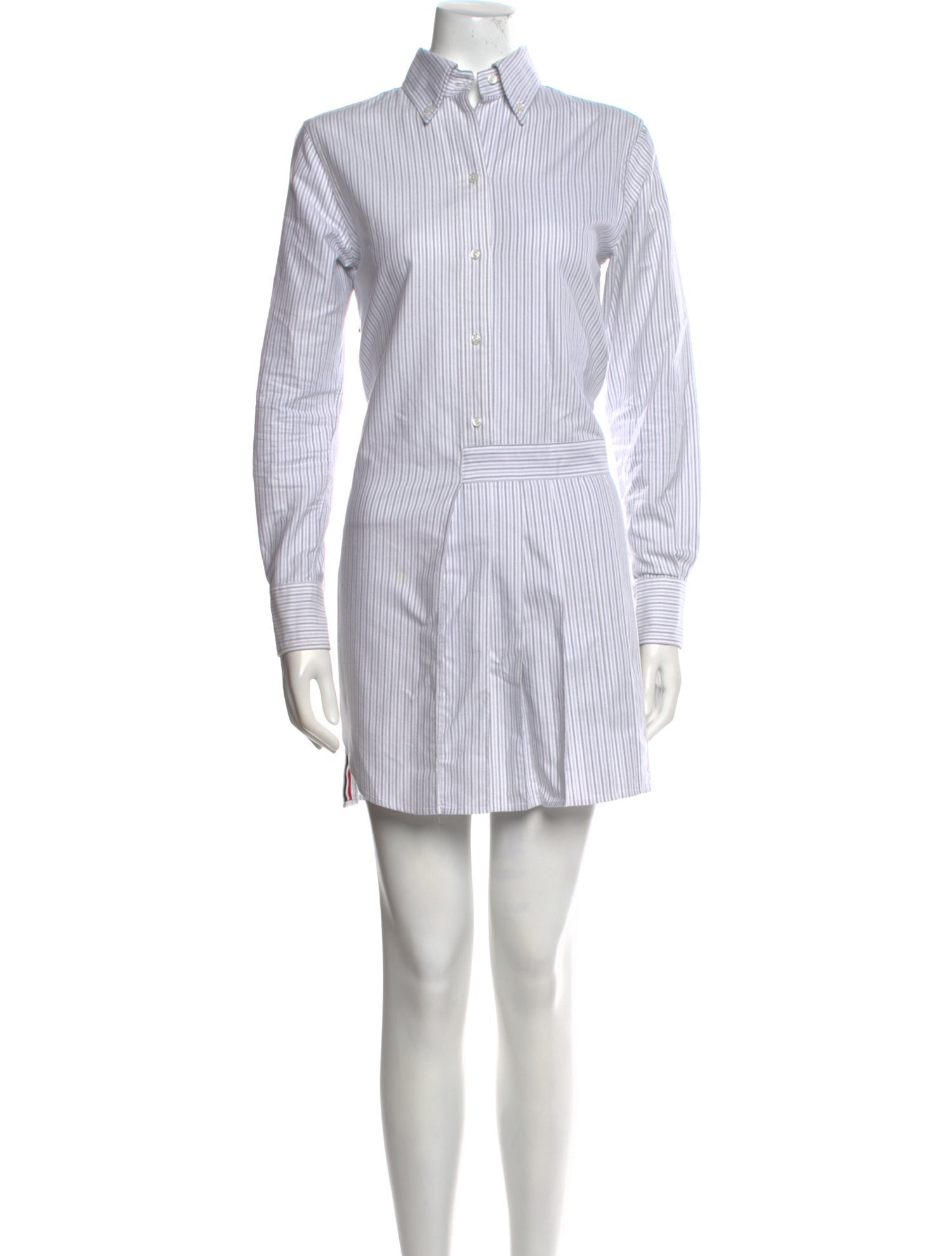 Thom Browne Striped Mini Dress