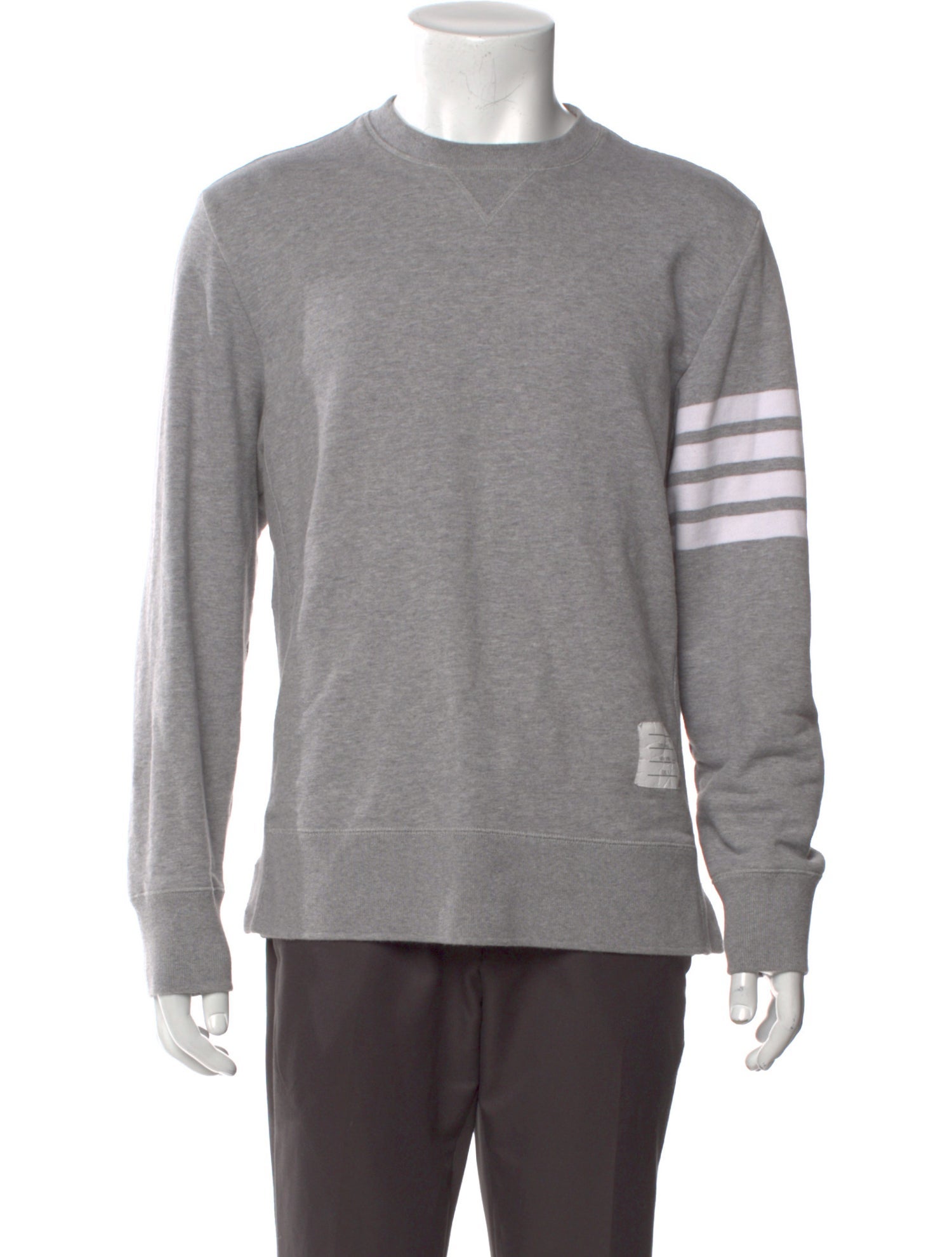 Thom Browne 4-Bar Crew Neck Pullover
