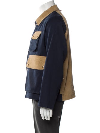 Thom Browne Corduroy Paneled Fisherman Utility Jacket