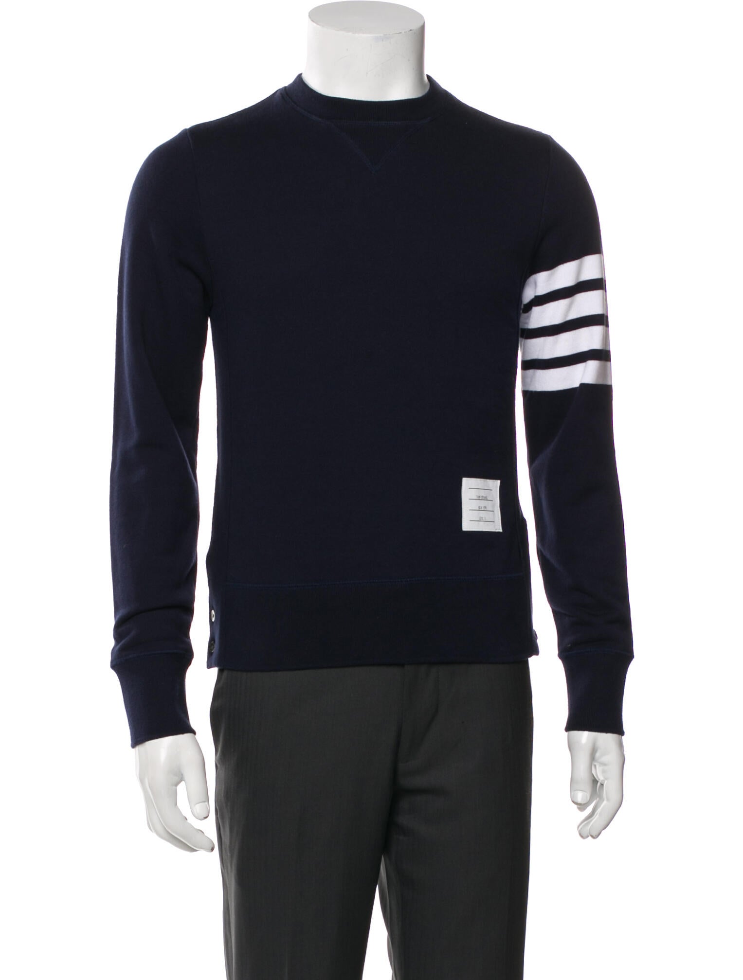 Thom Browne Striped Crew Neck Pullover w/ Tags