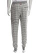 Thom Browne Plaid Print Lounge Bottoms