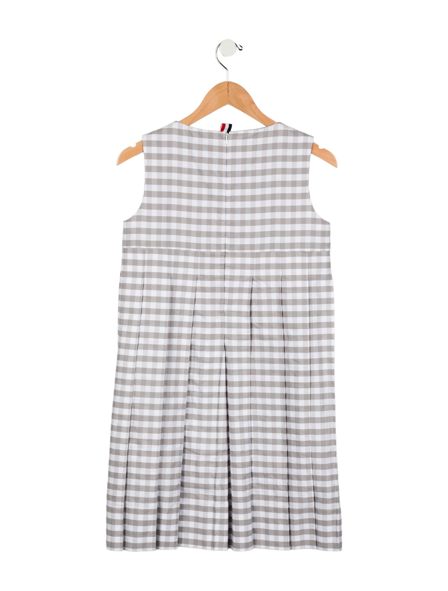 Thom Browne Girls' Pleated Dress