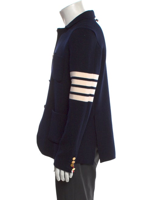 Thom Browne 4-Bar Wool Cardigan