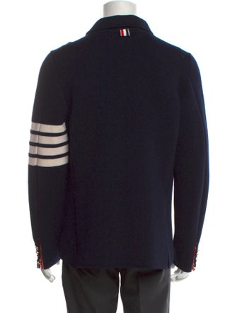 Thom Browne 4-Bar Wool Cardigan