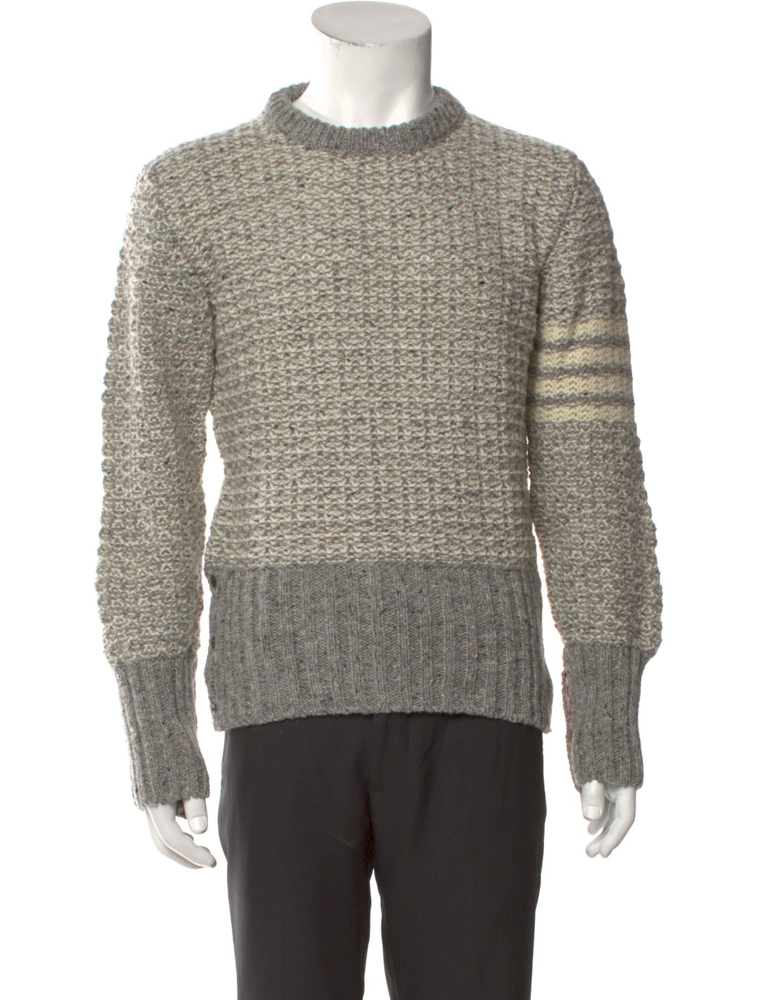 Thom Browne 4-Bar Wool Pullover w/ Tags