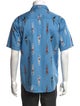 Thom Browne Swimmer Print Printed Shirt