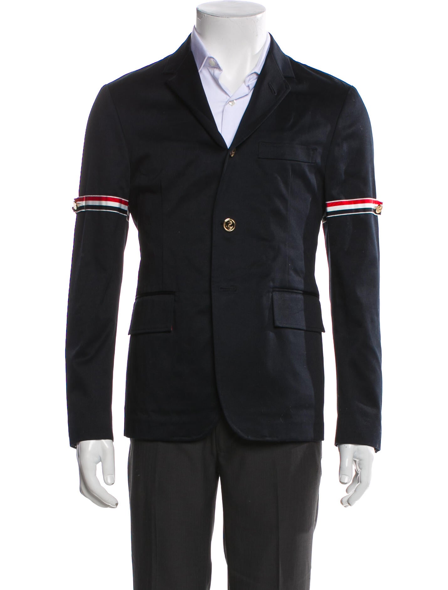 Thom Browne Striped Utility Jacket