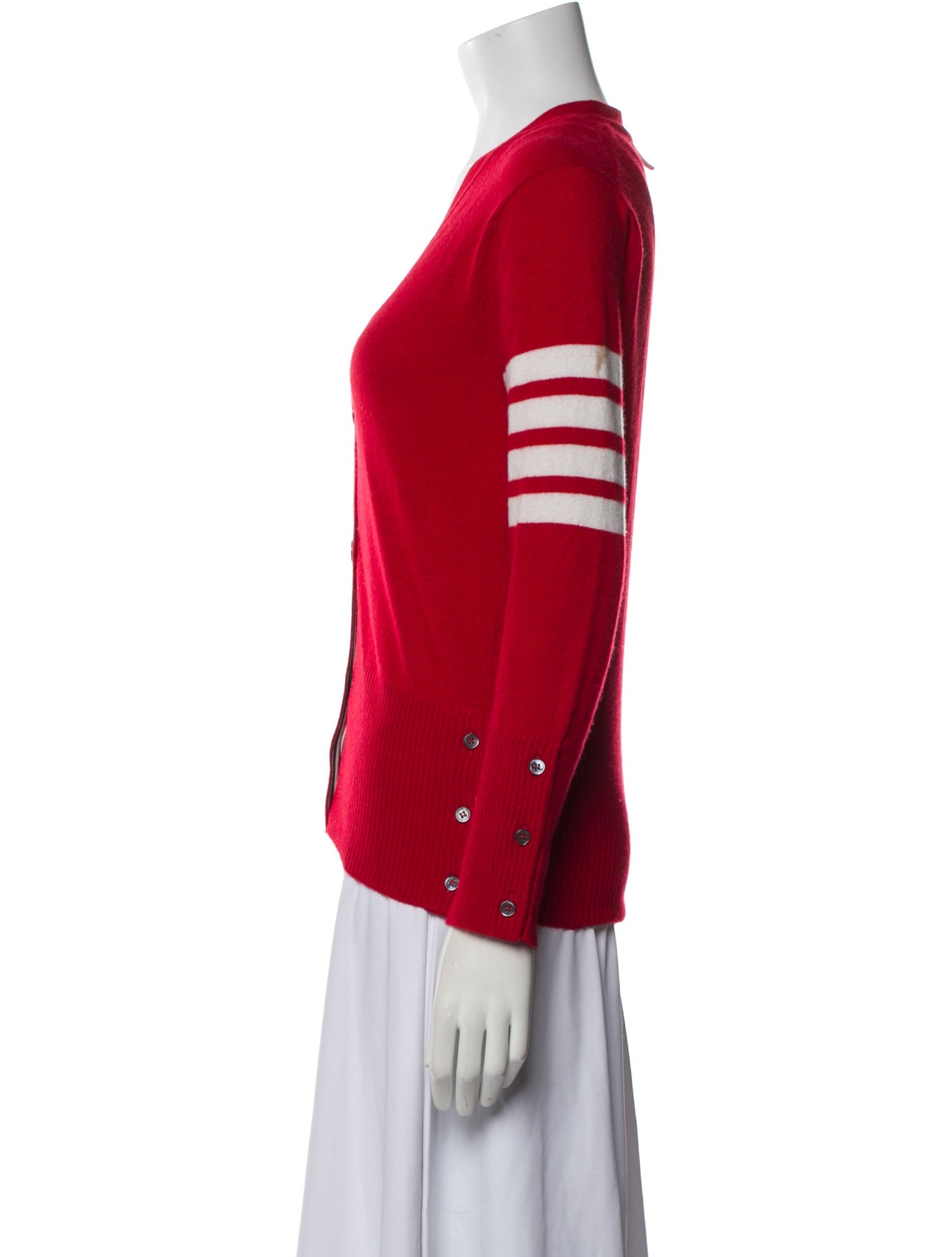 Thom Browne 4 Bar Stripe Cashmere Sweater