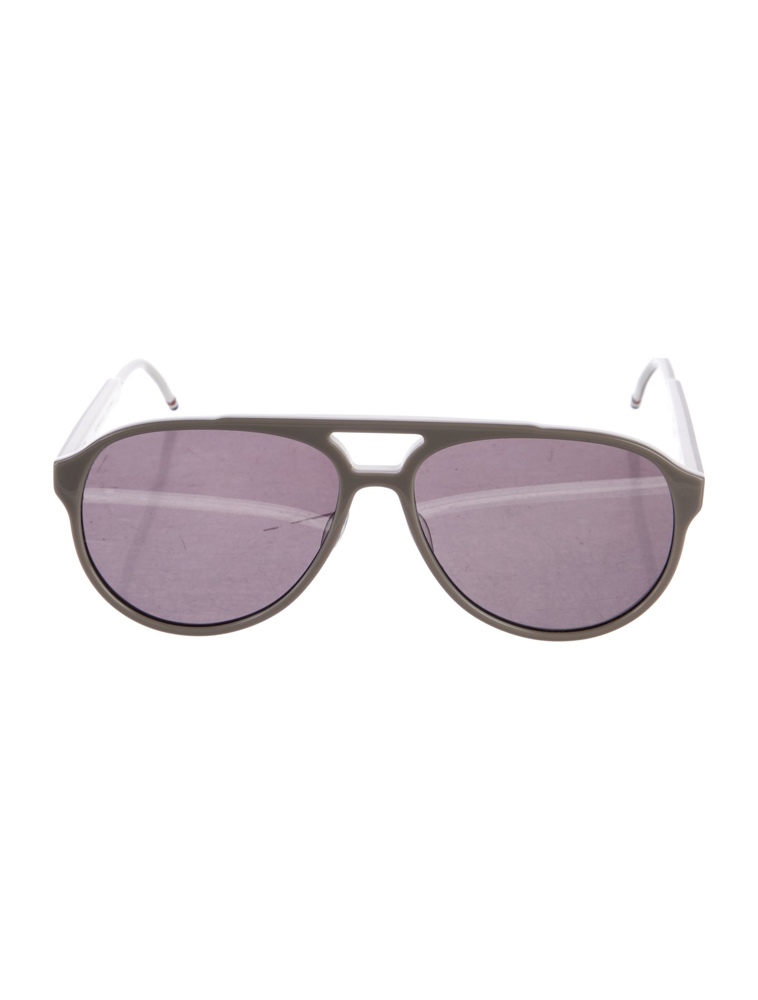 Thom Browne Aviator Tinted Sunglasses