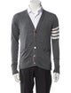 Thom Browne 4-Bar Wool Cardigan