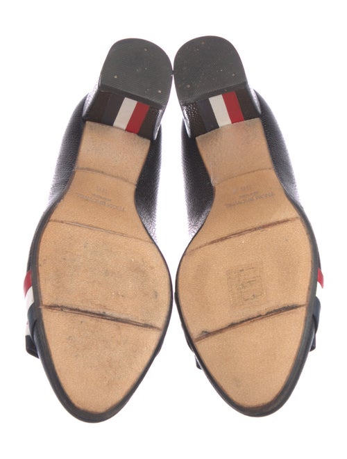 Thom Browne Leather Striped Loafers