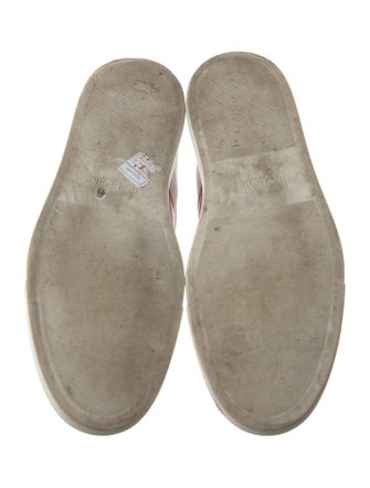 Thom Browne Leather Printed Sneakers