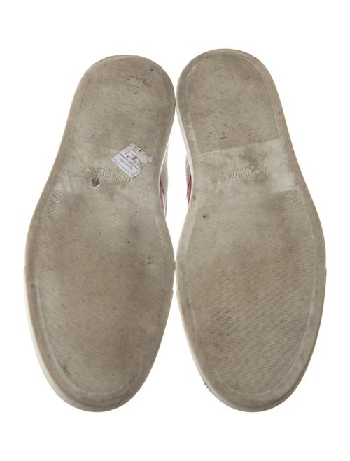 Thom Browne Leather Printed Sneakers