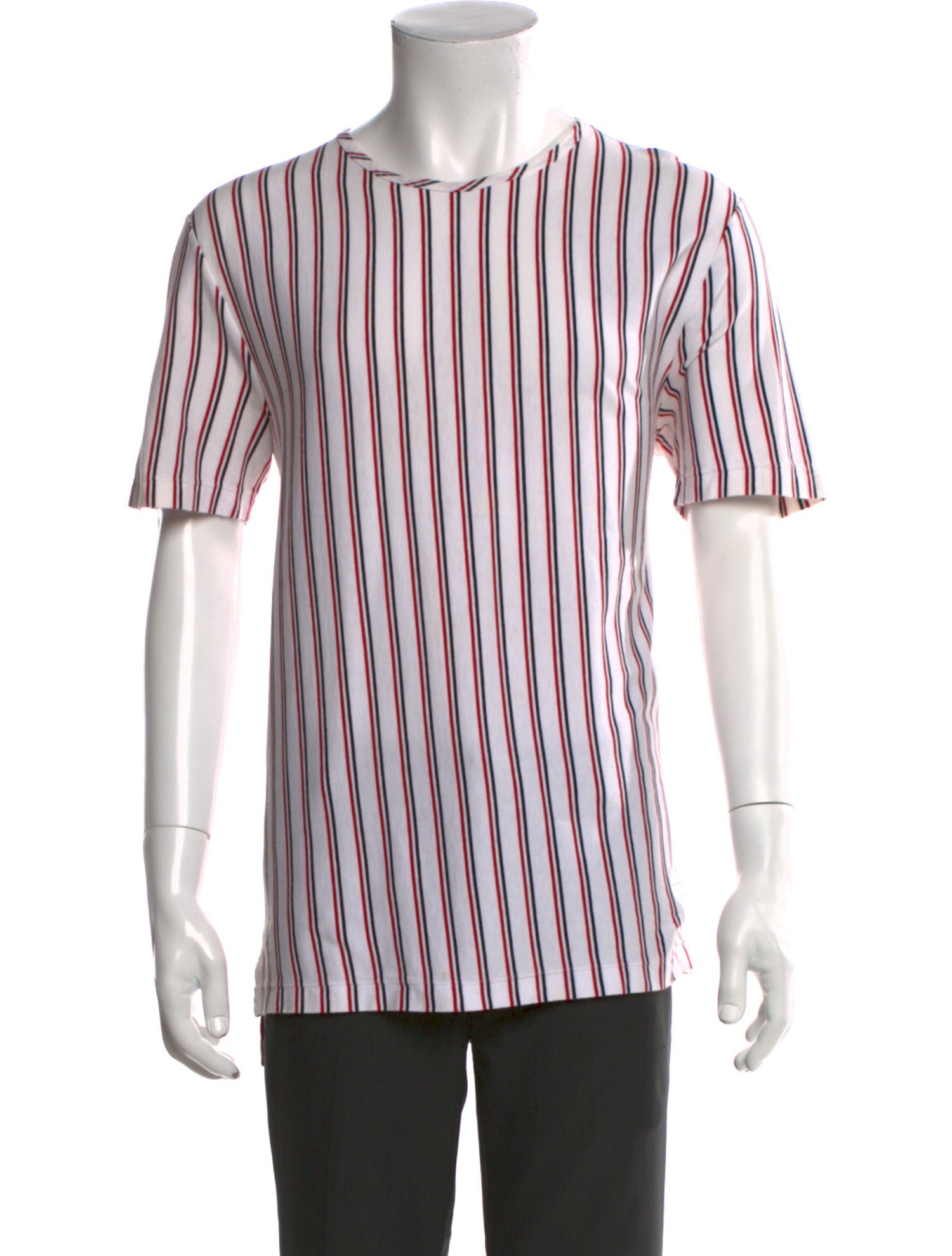 Thom Browne Striped Crew Neck T-Shirt