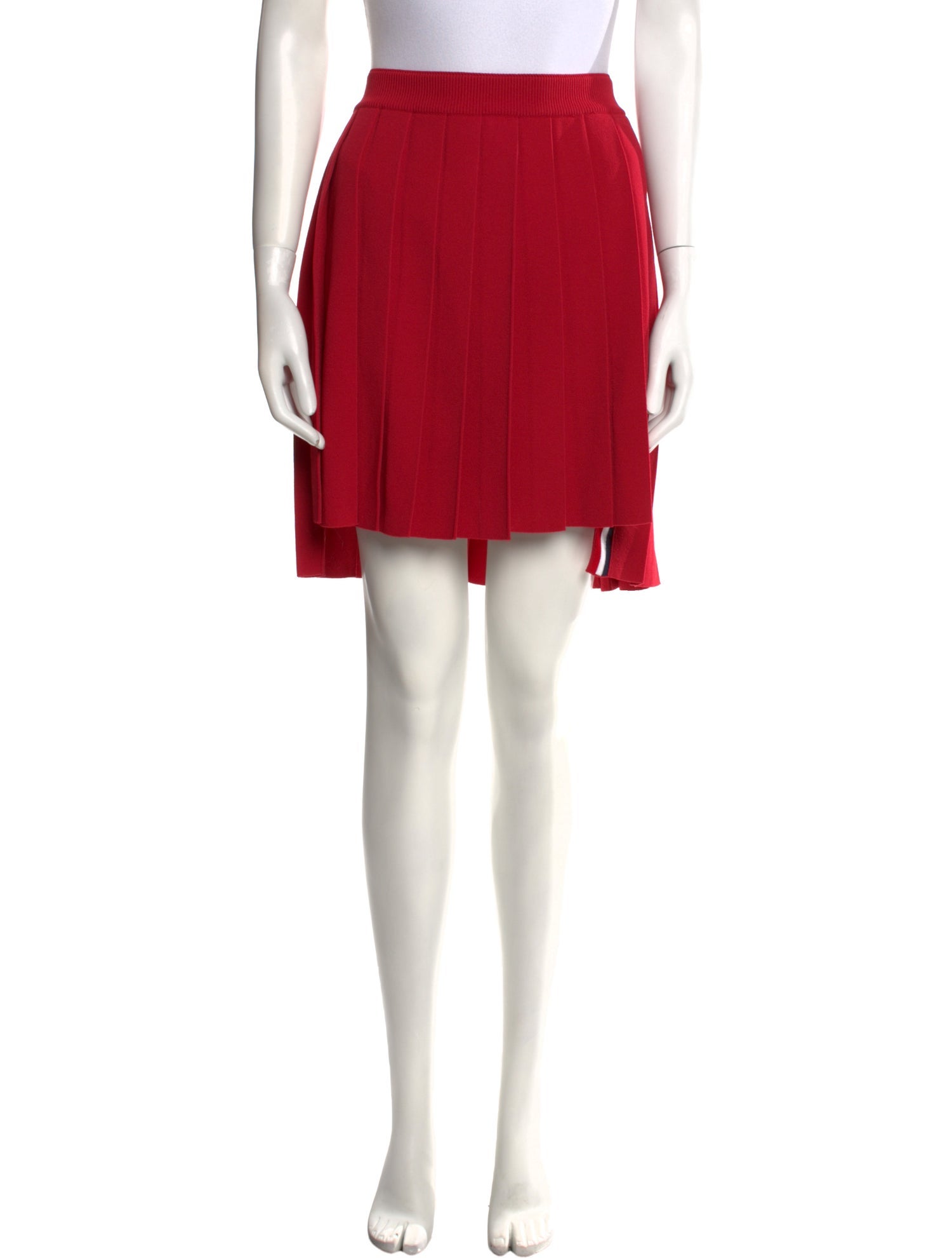 Thom Browne Grosgrain Trim Knee-Length Skirt