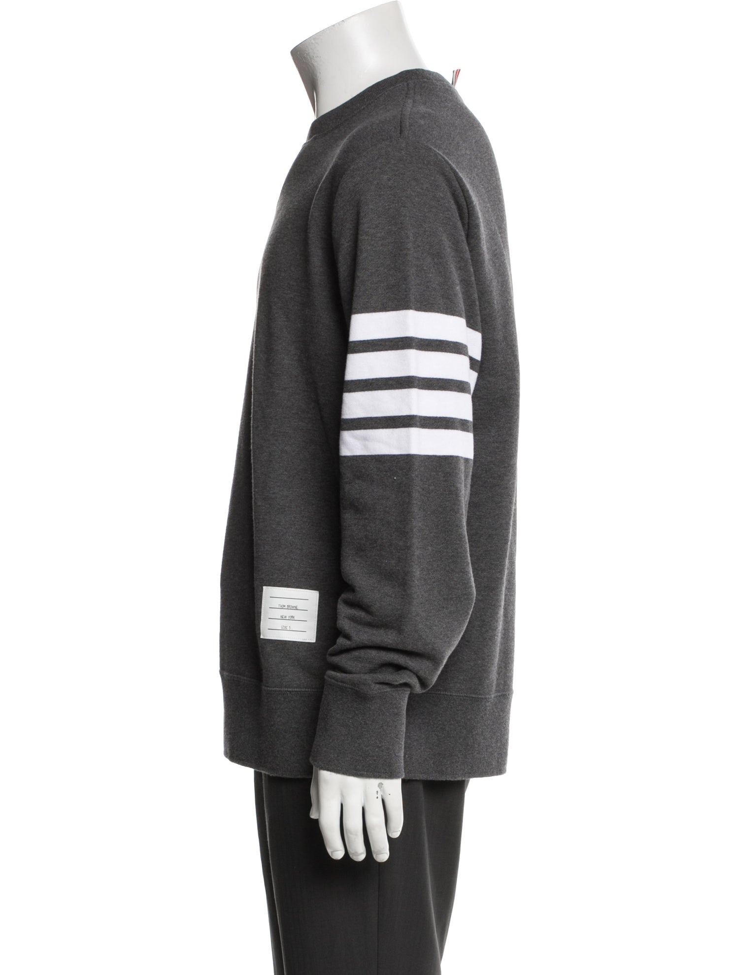 Thom Browne 4-Bar Striped Pullover