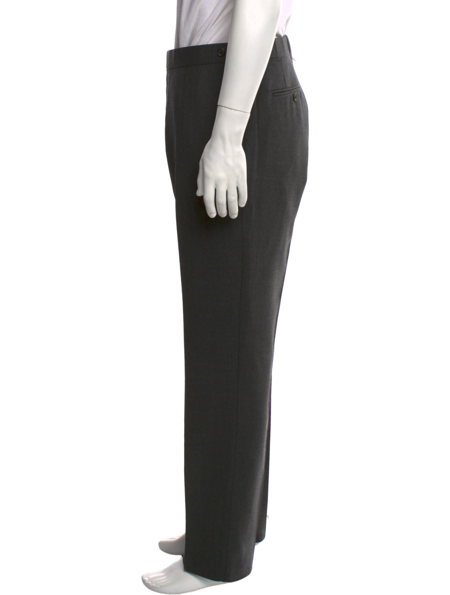 Thom Browne 4-Bar Low Rise Dress Pants